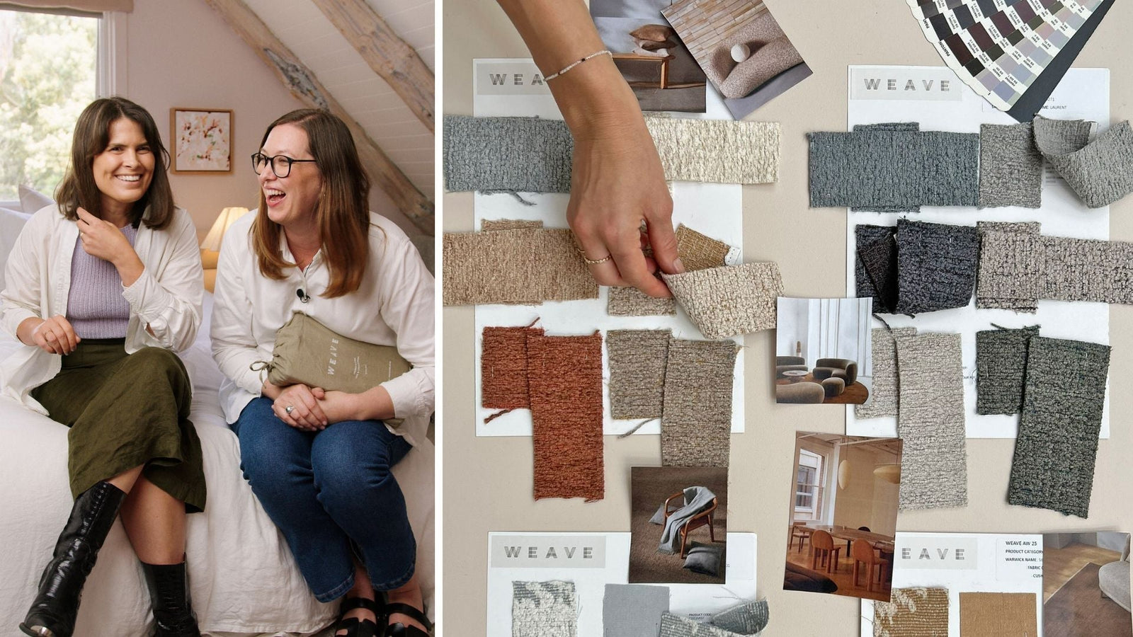In the Design Studio with the Weave Designers