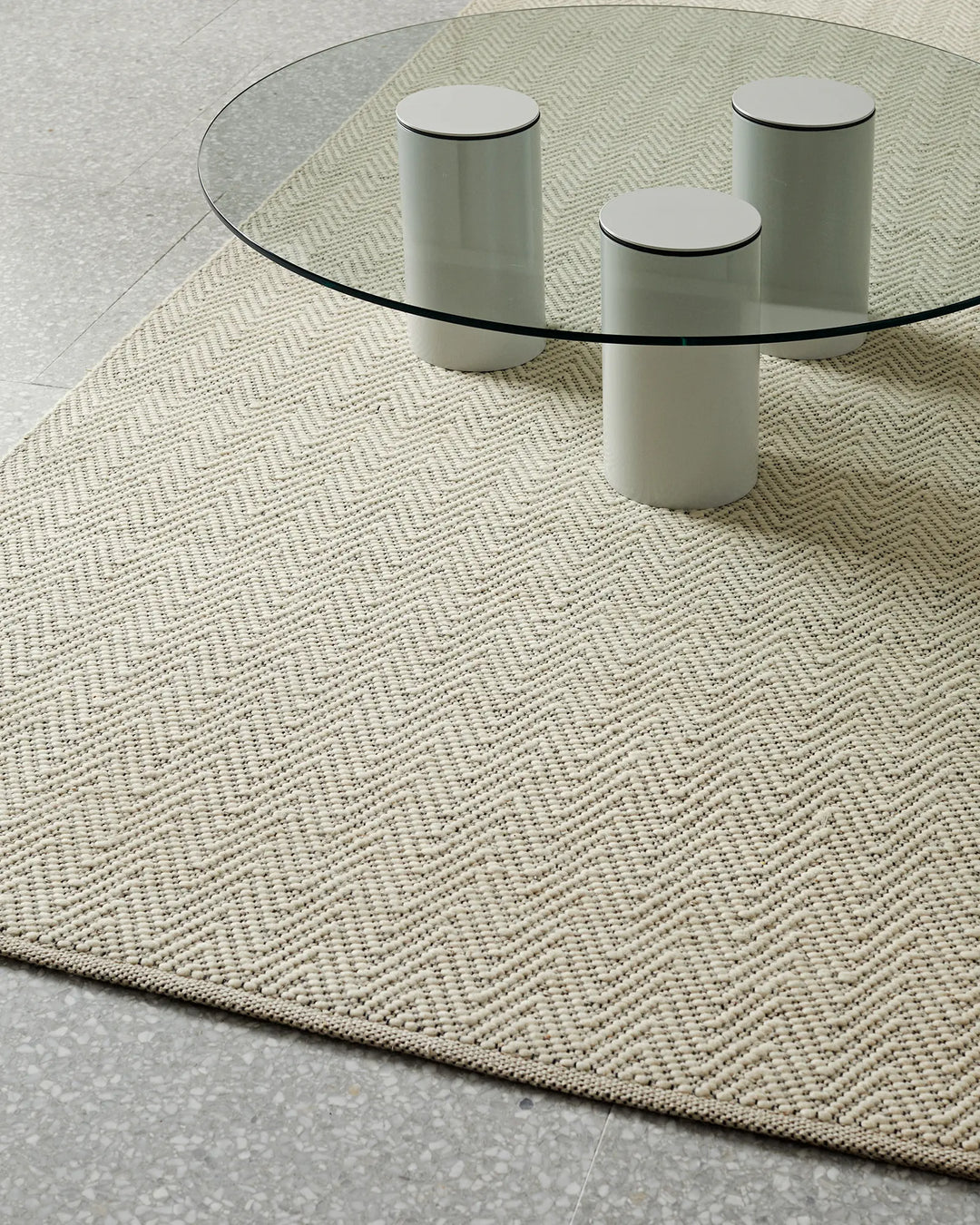 a traditional flat weave