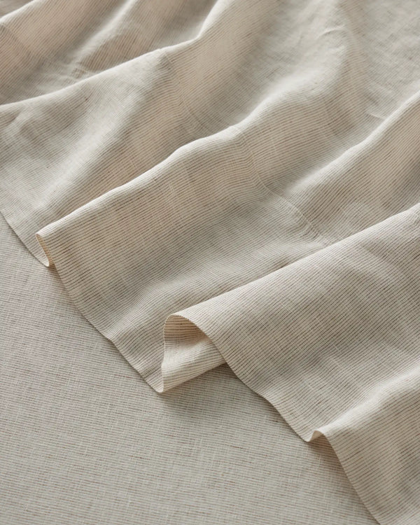 Sova Flat Sheet Savanna Pinstripe