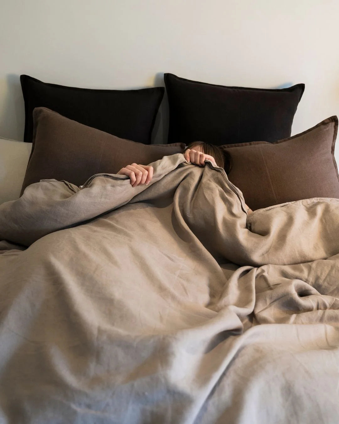 Ravello Quilt Cover Pebble
