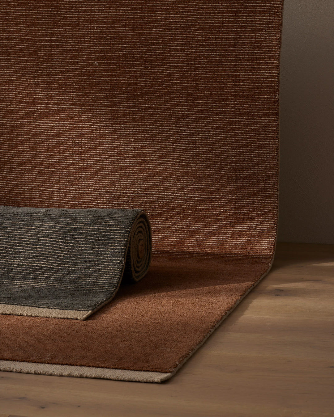 two-tone ribbed rugs