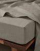Ravello Fitted Sheet Pebble