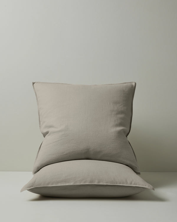 Ravello Pillowcase Set Pebble