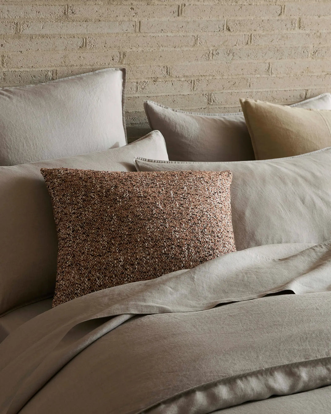 Ravello Pillowcase Set Pebble
