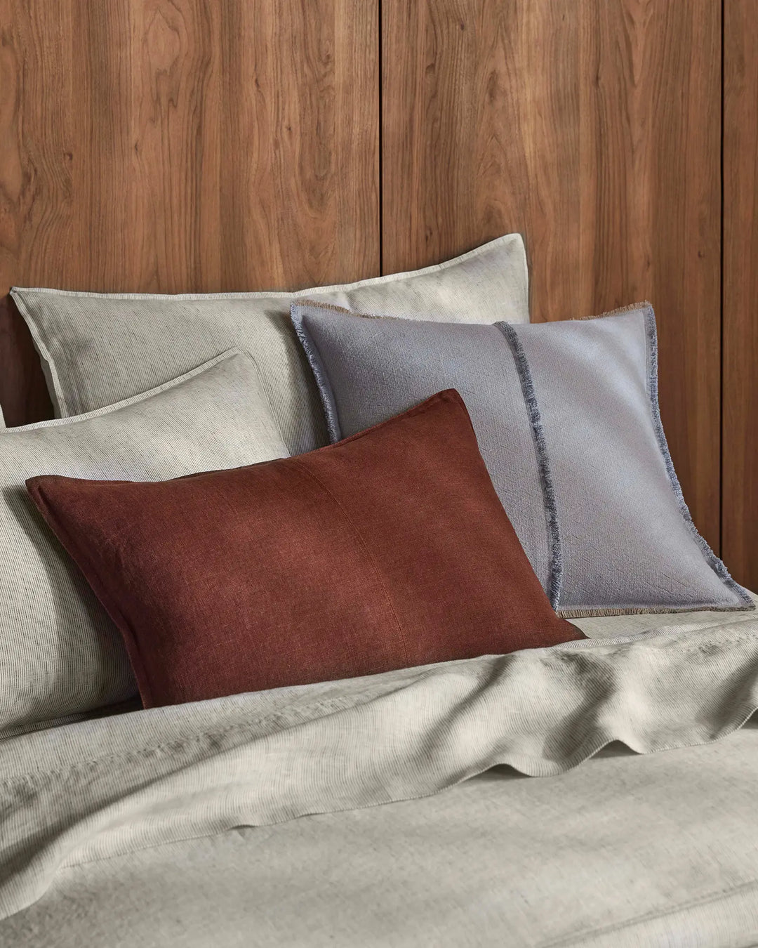 Sova Flat Sheet Savanna Pinstripe