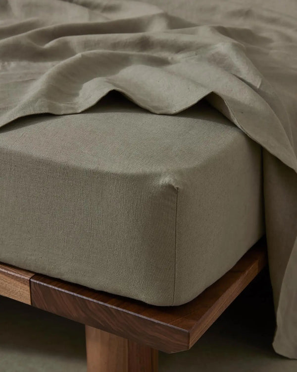 Ravello Fitted Sheet Caper